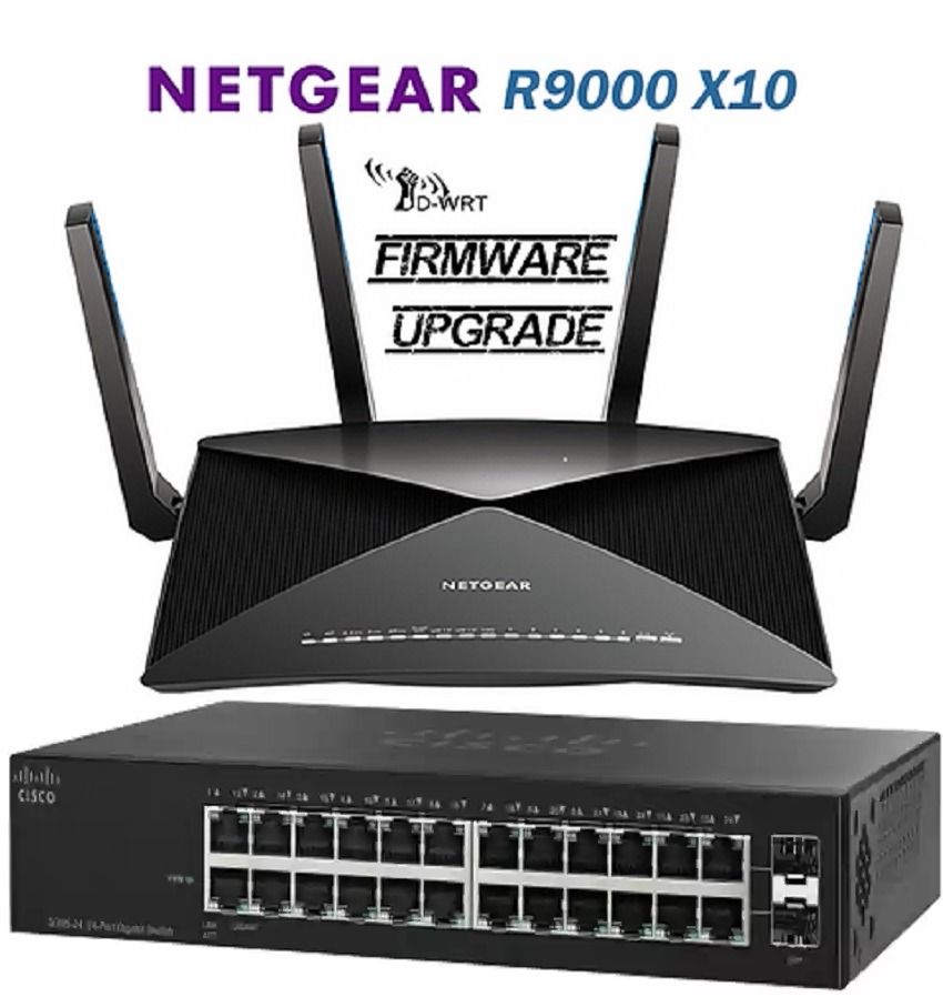 完整全套CAS 光隔 Netgear router 及 Cisco OCXO / 外置10M clock 輸入, 音響器材, 其他音響配件及 ...
