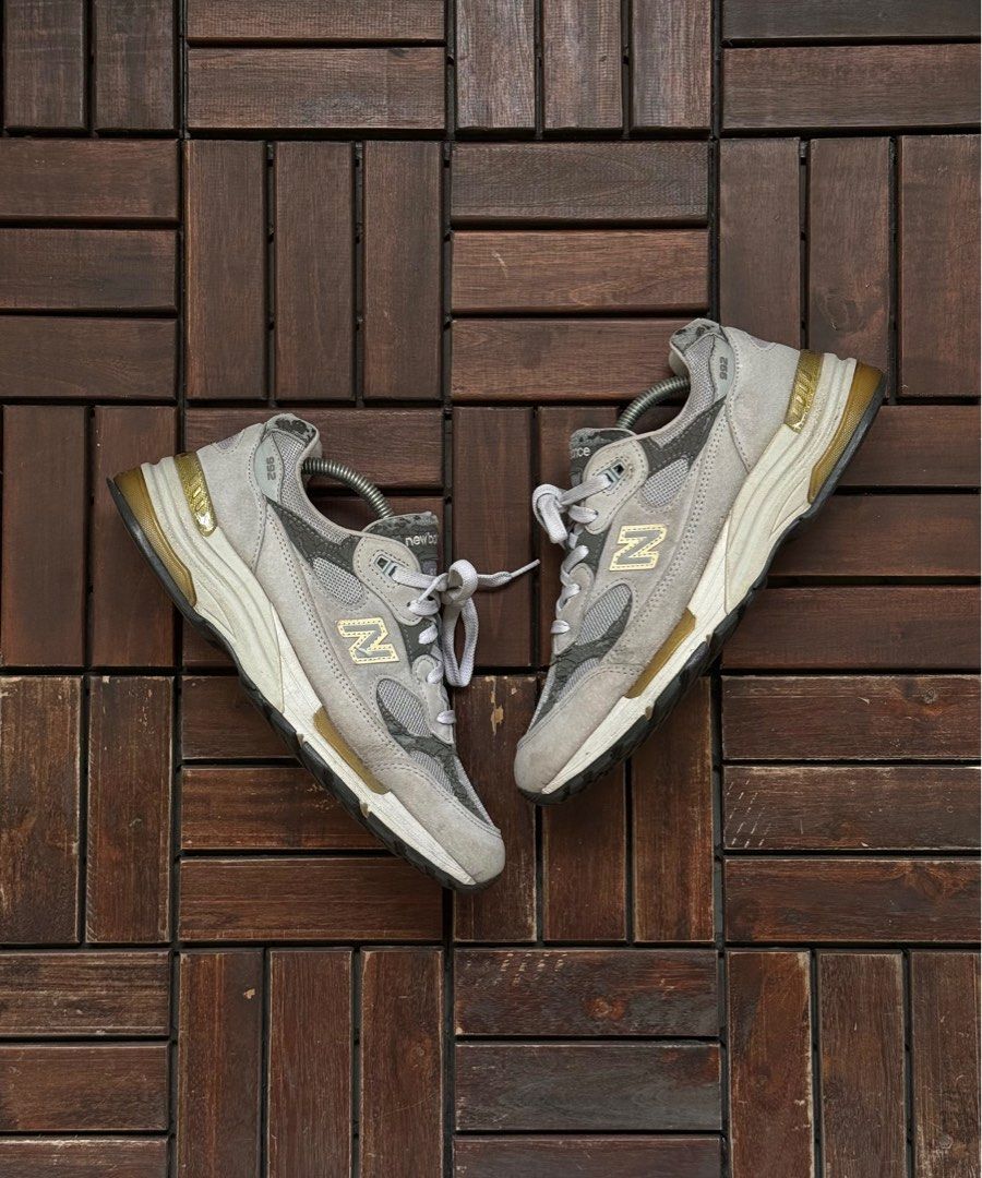 New Balance 992 Grey US8.5 Men s Fashion Footwear Sneakers on Carousell