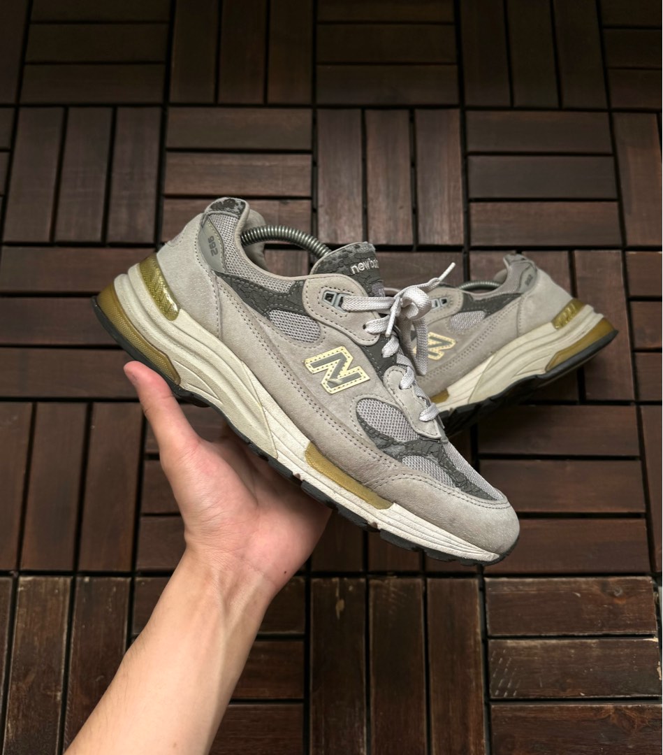 New Balance 992 Grey US8.5 Men s Fashion Footwear Sneakers on Carousell