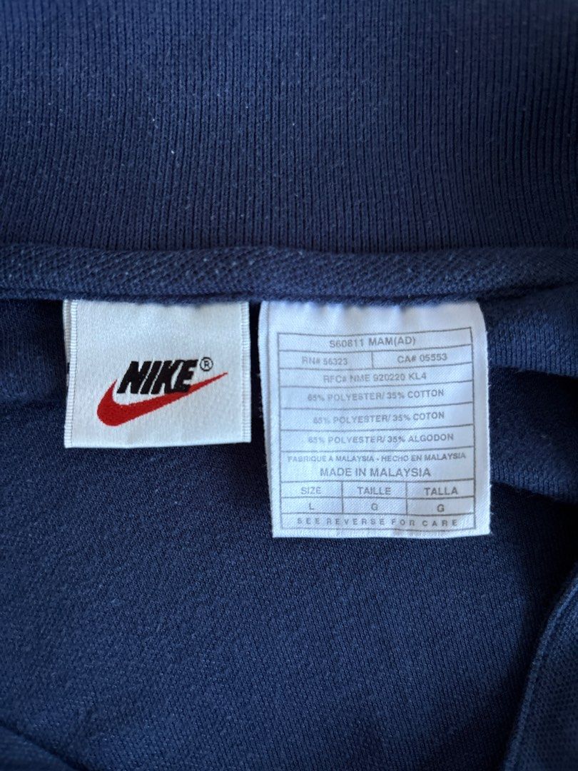 Nike Vintage Polo Tee RN 56323 CA 05553 Men s Fashion Tops Sets Tshirts Polo Shirts on Carousell