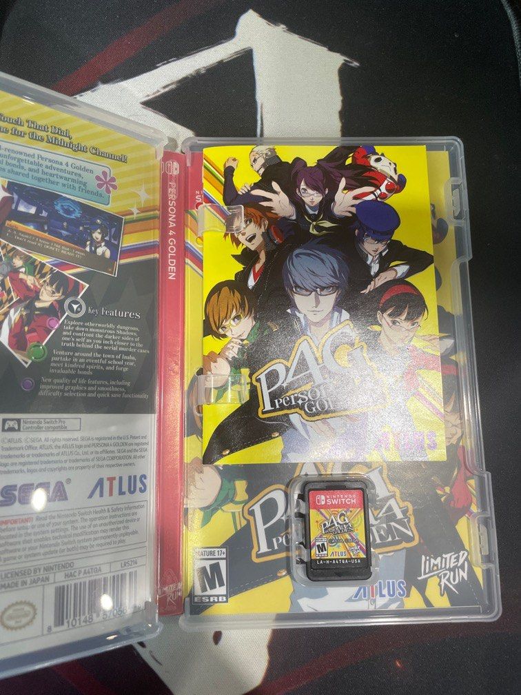 Nintendo Switch Persona 4, Video Gaming, Video Games