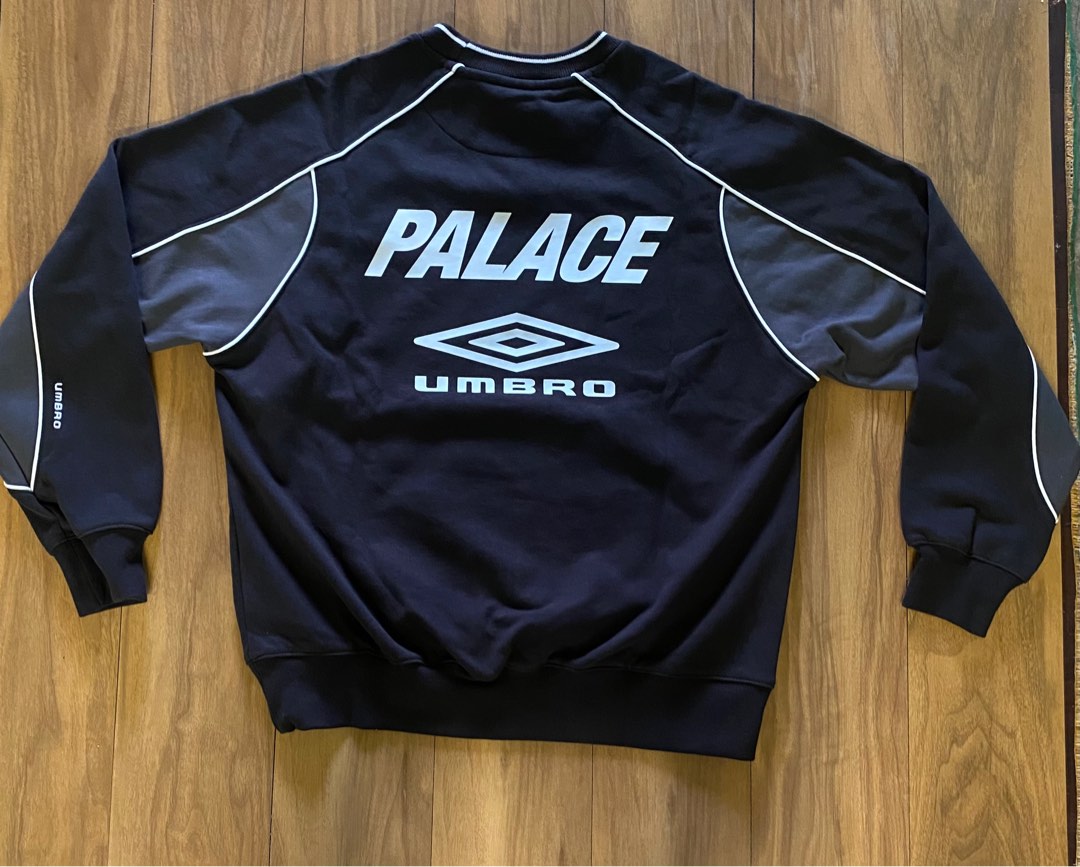 Palace x Umbro Warm Up Crew Black