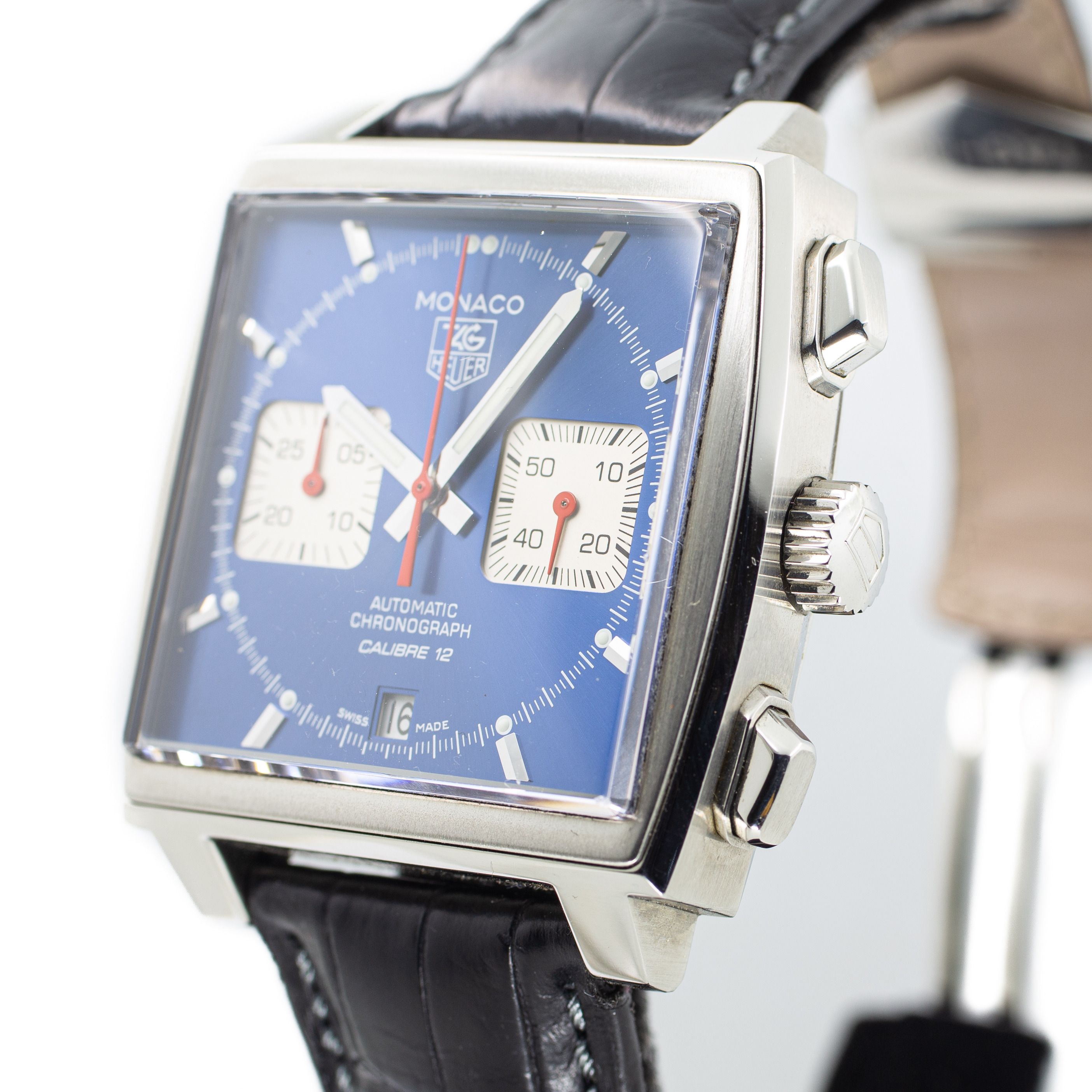 Preowned Tag heuer Monaco Cal 12 Steve McQueen Ref CAW2111.FC6183 Luxury Watches on Carousell