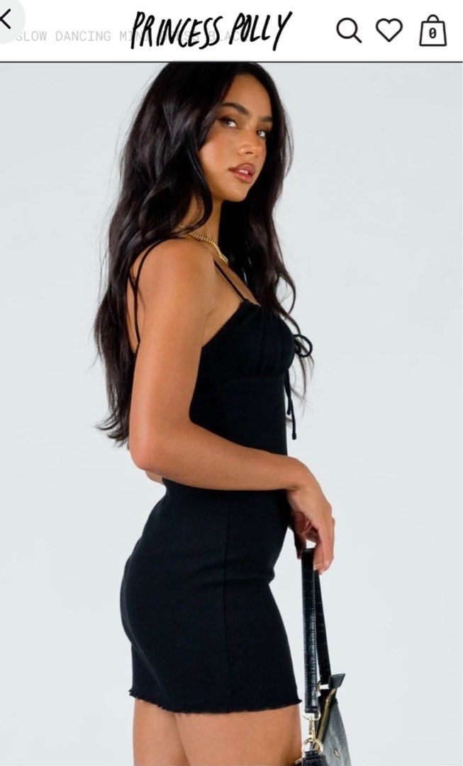 open lace back dress PRINCESS POLLY KARENA MINI FLORAL DRESS main image 1