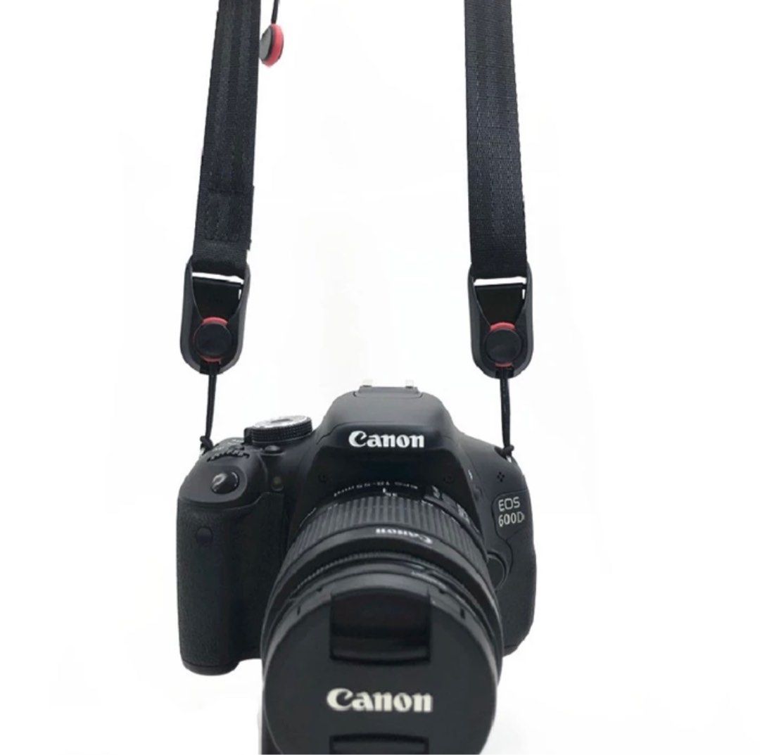 Quick release camera strap (Category: Other Photography Accessories) located in Mandaluyong City. Submitted by atchcatchph (Listing ID 1312564382, Image 1). Description: For any cameras Color black.