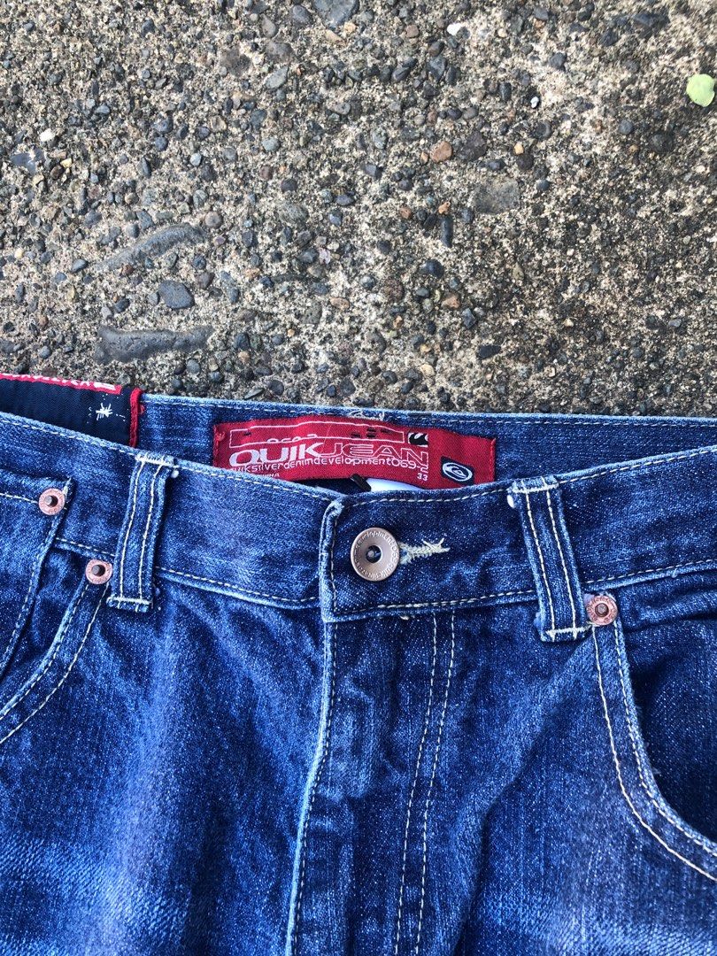 Quicksilver denim pants (Category: Jeans) located in Dumaguete. Submitted by jfllewellynregala79 (Listing ID 1312585550, Image 3). Description: Size 34 Length 42 Ankle opening 9.5 .