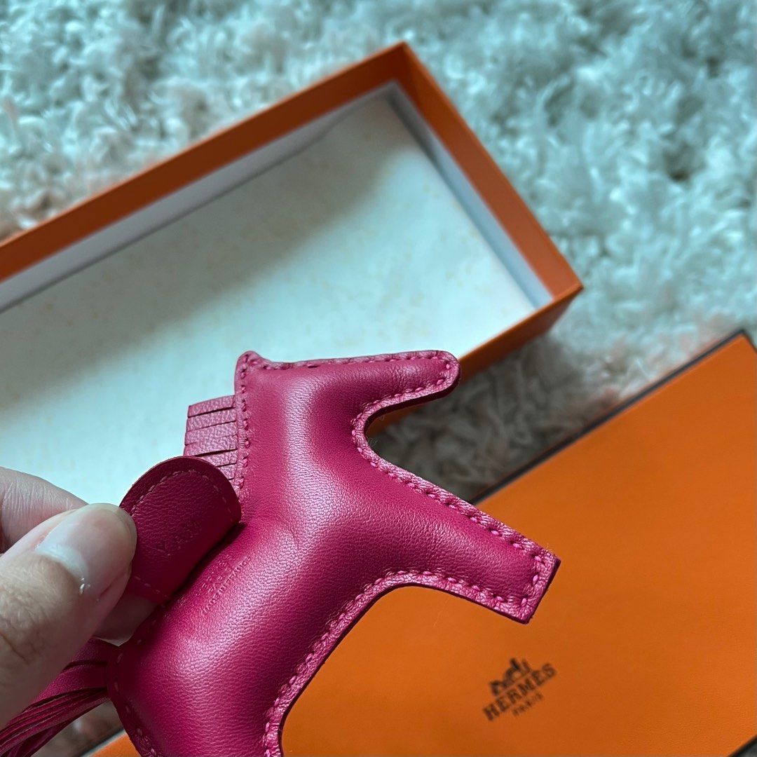 Rare Hermes Rodeo PM in Rose Mexico