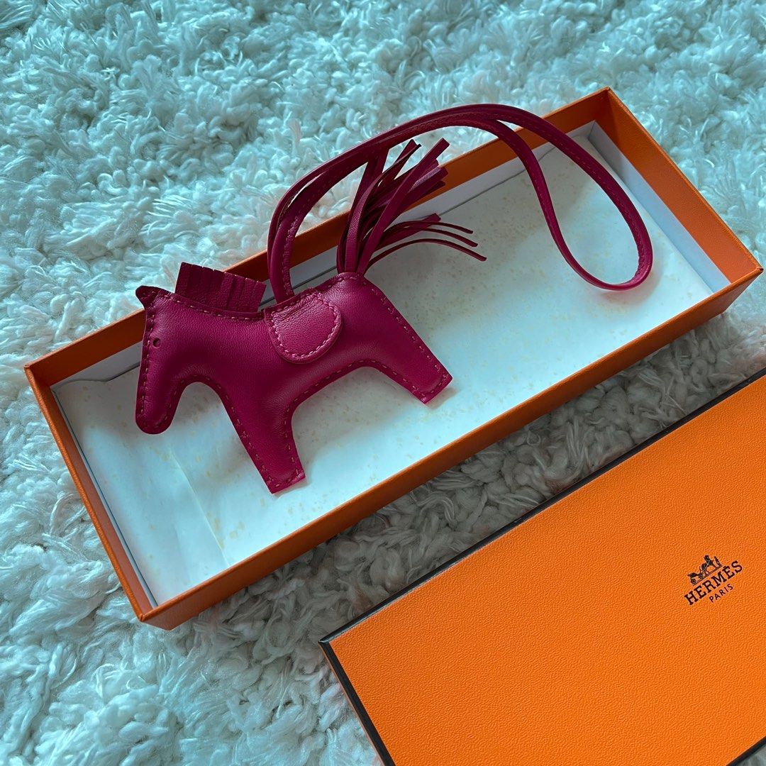 Rare Hermes Rodeo PM in Rose Mexico
