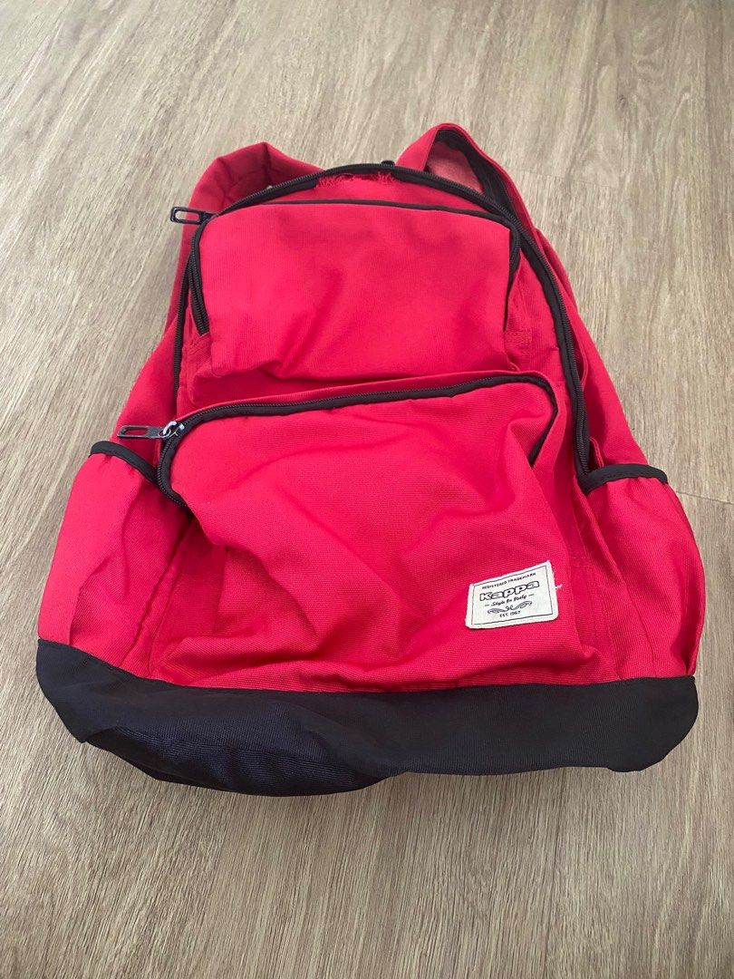 Kappa red backpack online