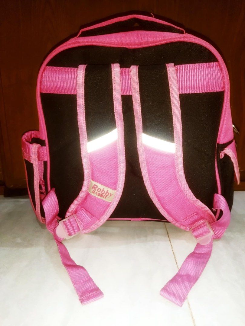 robby rabbits bag (Category: Backpacks) located in Makati City. Submitted by pretty.star (Listing ID 1312566079, Image 3). Description: used by my daughter (kinder 2) ready to use (malinis na😊).
