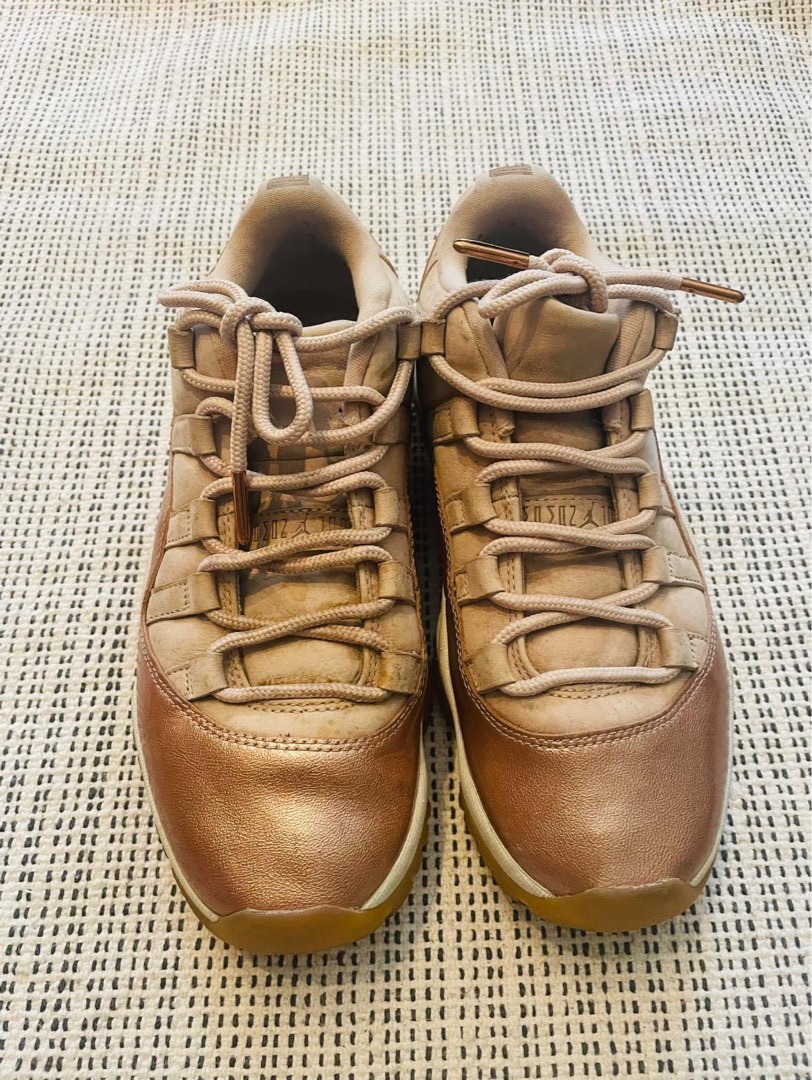 Jordan retro 11 low womens rose gold store