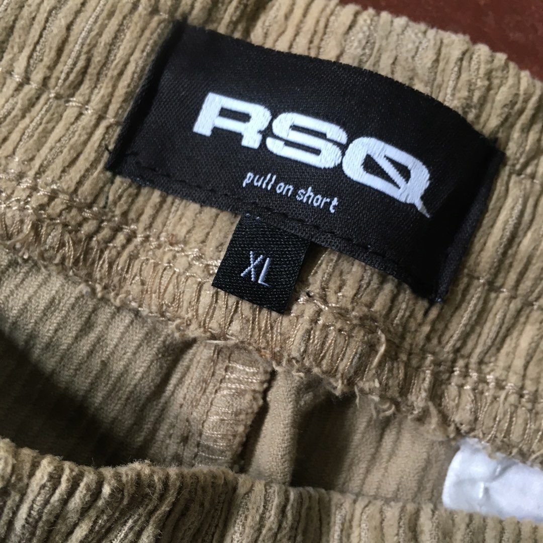 RSQ Mens Corduroy Pull On Shorts (Category: Shorts) located in Iriga City. Submitted by blimpshady (Listing ID 1312514805, Image 3). Description: RSQ Mens Corduroy Pull On Shorts Above the knee XL on tag (Fits 34 up to 36) Length 16.5" Leg opening 12" No flaws Very good condition Color may vary due to lighting.