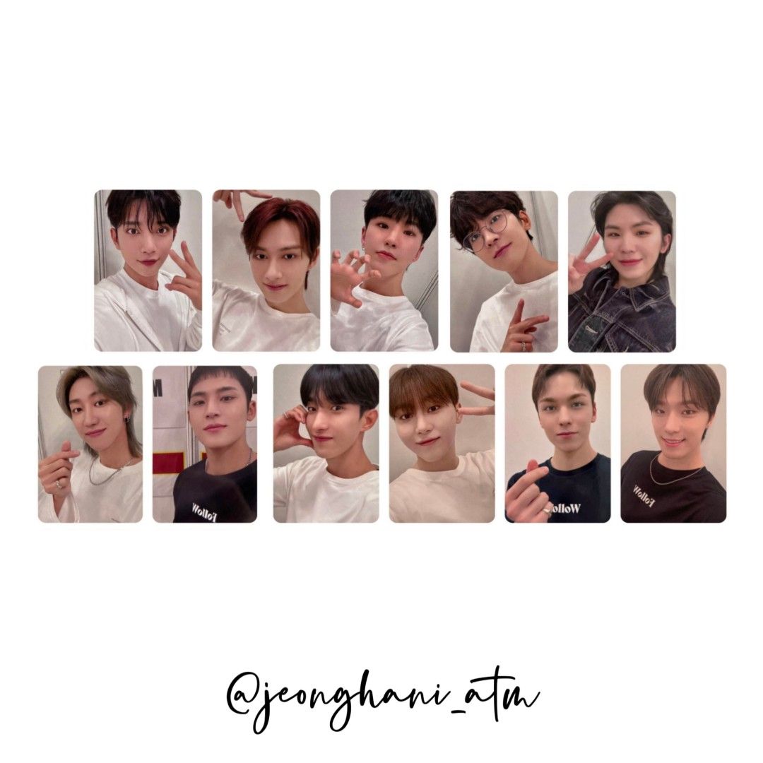 SEVENTEEN SEVENTEENTH HEAVEN Thanksキャンペーン トレカ コンプ