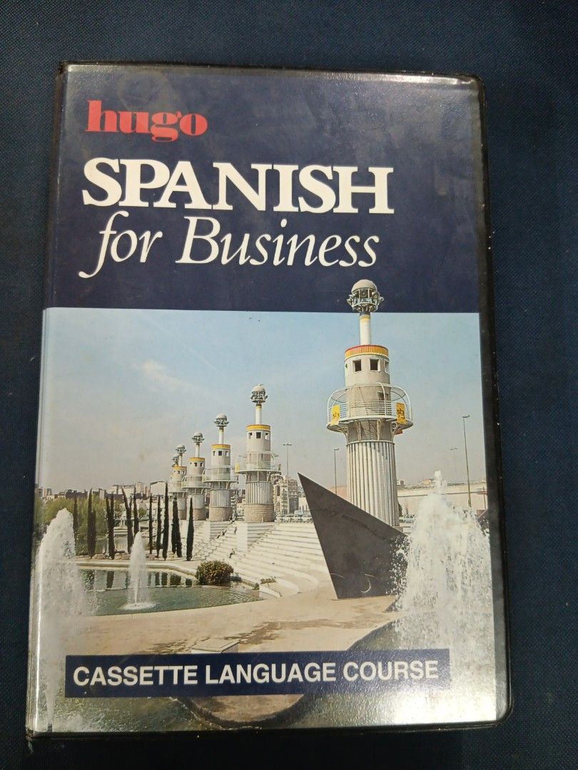 Spanish For Business Casette Language Course (Category: Textbooks) located in Manila. Submitted by ayinong0453384 (Listing ID 1312510486, Image 1). Description: item is in excellent condition 4 pcs tapes pm for order.