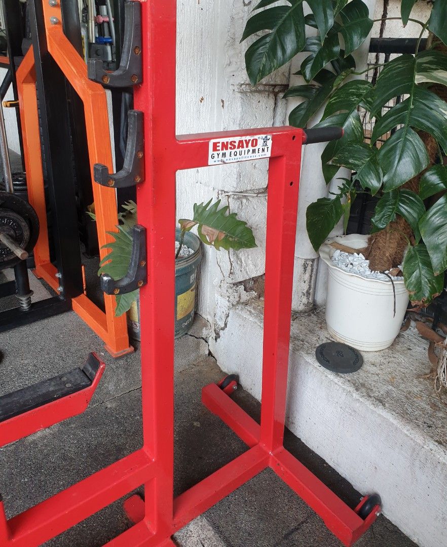Squat rack commercial grade Sports Equipment Exercise Fitness Weights Dumbbells on Carousell
