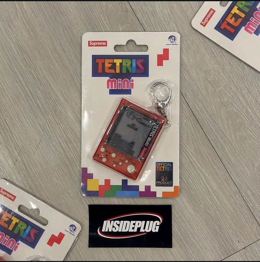Supreme Tetris Mini (Category: Designer & Blind Box Toys) located in Quezon City. Submitted by inside_plug (Listing ID 1312540196, Image 2). Description: Supreme Tetris Mini (Red, Blue, Clear) Brand new Dm us to purchase.