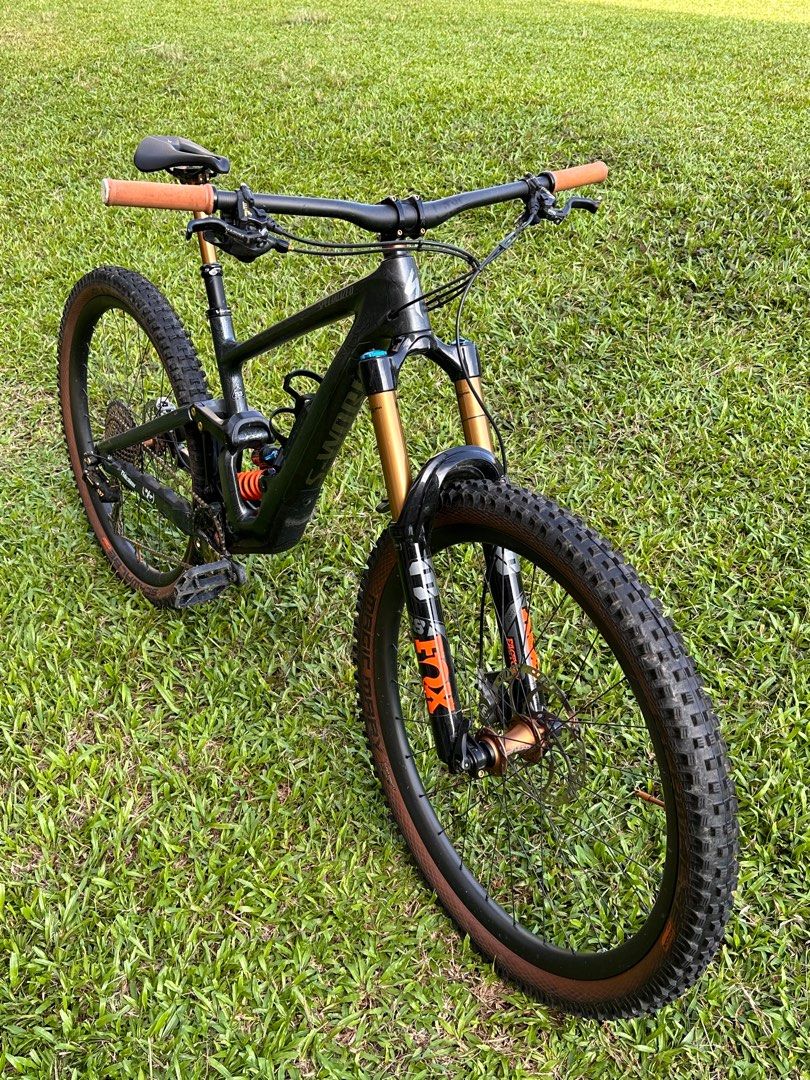 S Works Enduro 2020 Granite Brushed Black Chrome Custom Build S3 size Sports Equipment Bicycles Parts Bicycles on Carousell