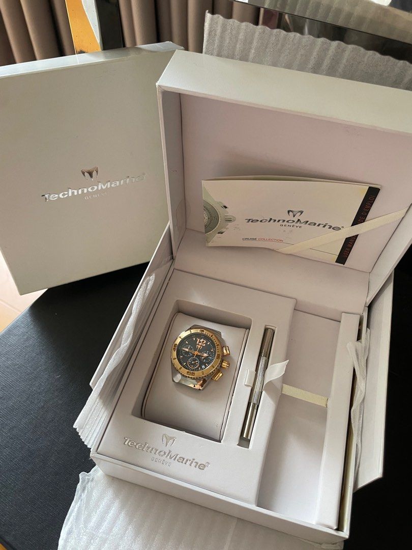 Technomarine Chronograph Womens Watch (Category: Women's Watches) located in Taguig. Submitted by Sweettooth888 (Listing ID 1312638882, Image 1). Description: For sale without accessories. Bought from Sydney. Very Well taken care of. Please see photos. .