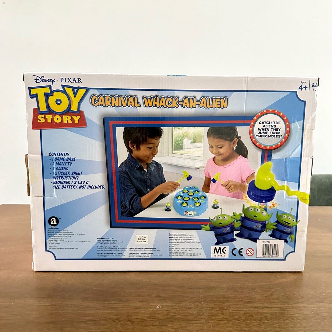 Toy Story Whack-An-Alien, Hobbies & Toys, Toys & Games on Carousell
