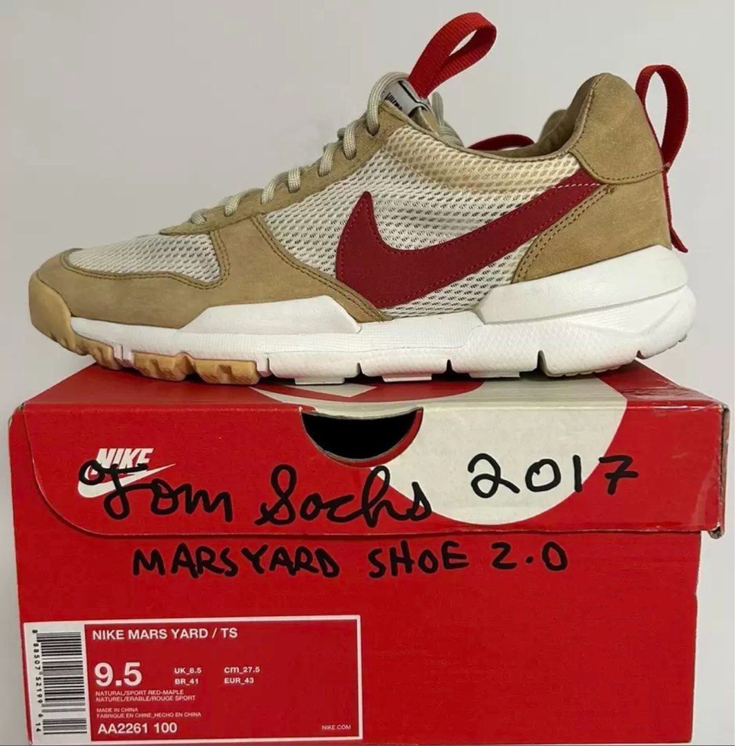 Us9.5 NikeCraft Mars Yard Shoe 2.0 Tom Sachs Space Camp Carousell