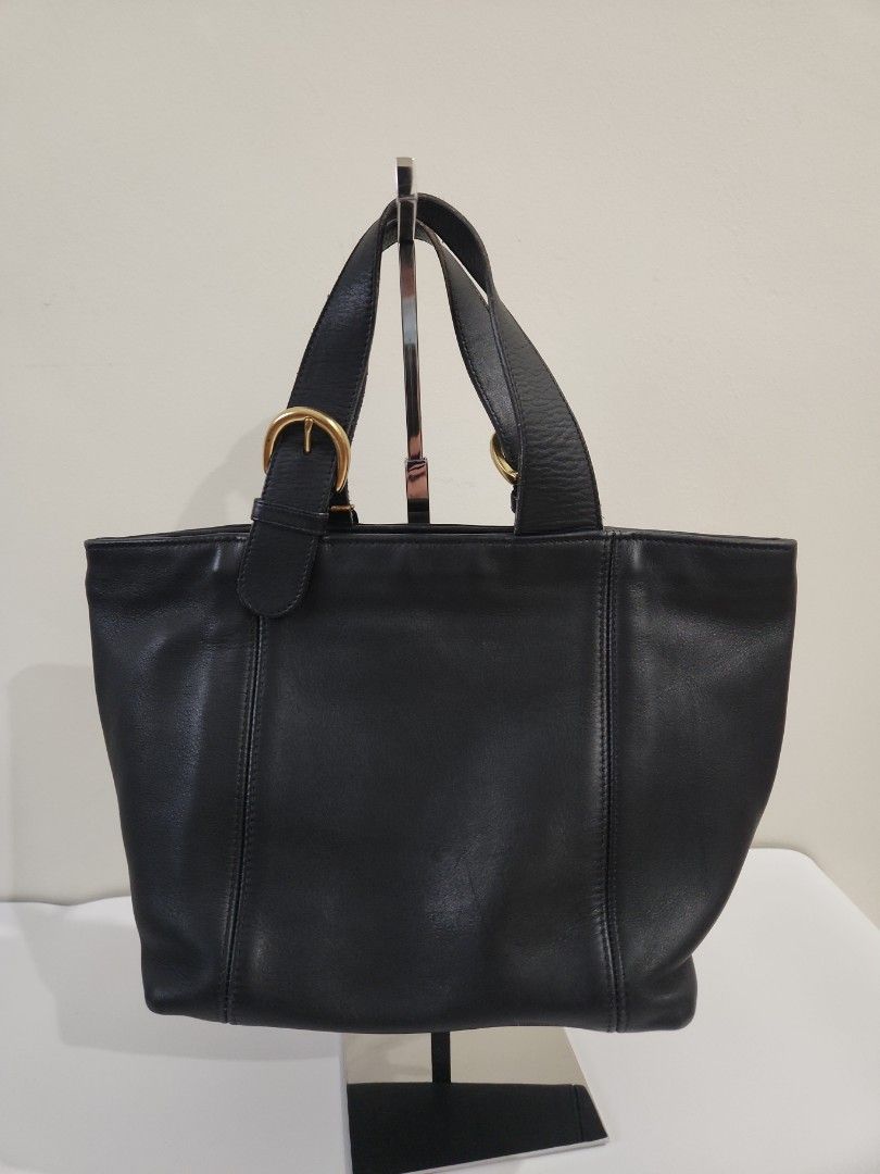 Vintage Coach 4133 SOHO Waverly Tote (Black Leather) Vintage Made