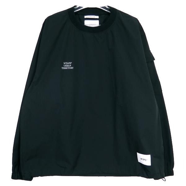 WTAPS Double Taps 22SS SMOCK/LS/POLY.RIPSTOP- ONLY Black