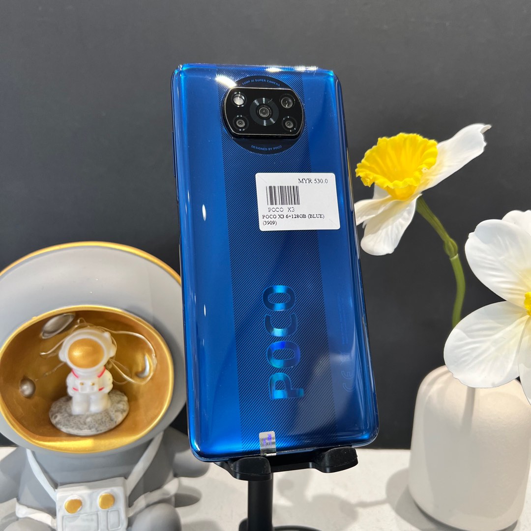Xiaomi Poco X3 Blue 128 GB, Mobile Phones & Gadgets, Mobile Phones ...