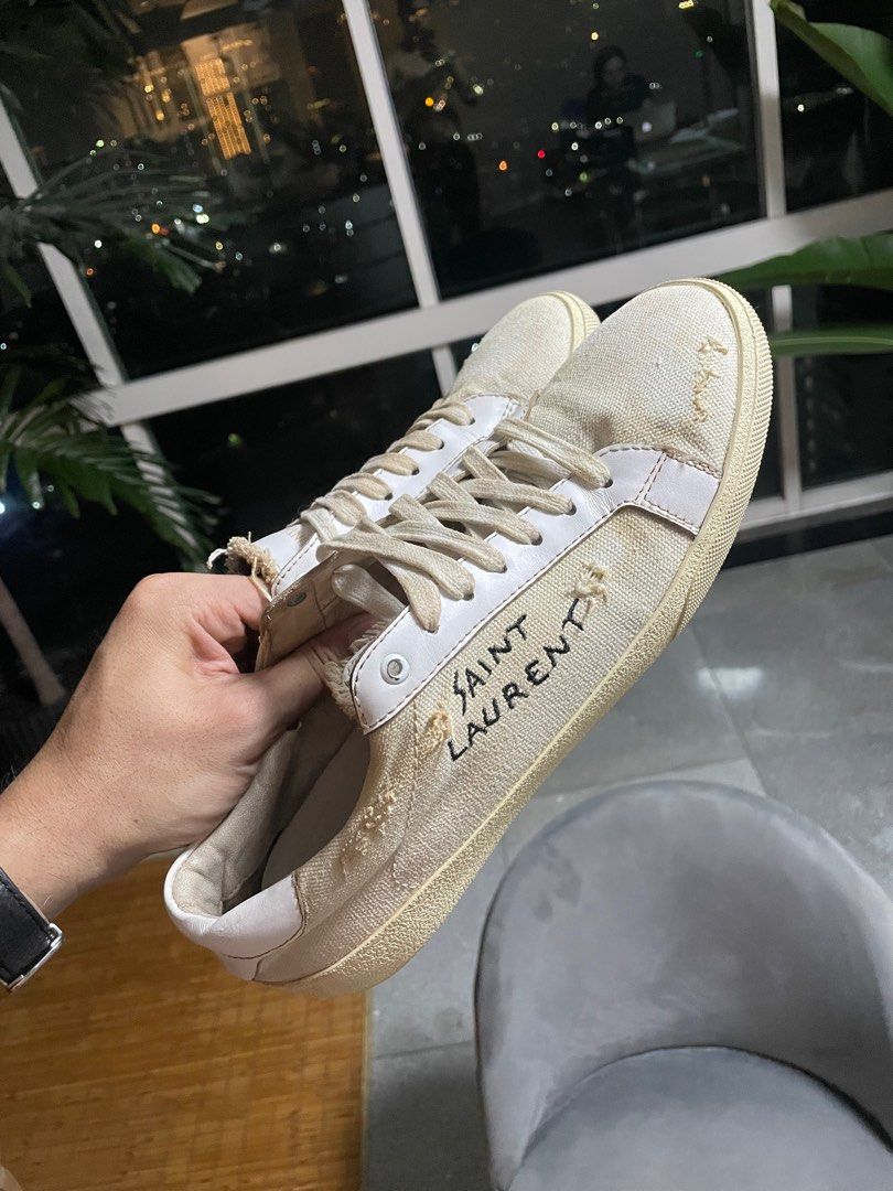 Ysl sneakers on sale cheap