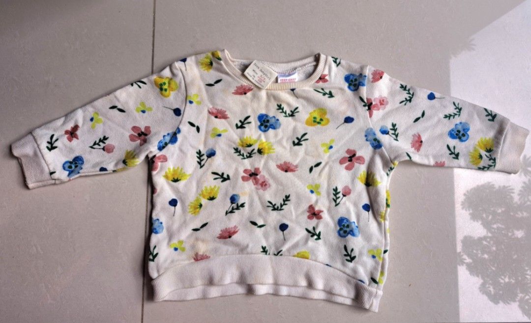 Zara baby girl sweater on sale