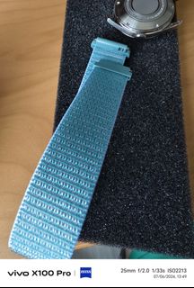 Brand New Graham Perforated Vintage Tropical Rally Rubber Watch Strap ...