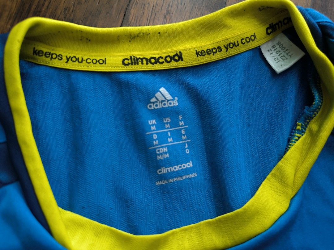 Adidas Climacool Keeps You Cool Polyester Sports Active Wear M Shirt Men s Top