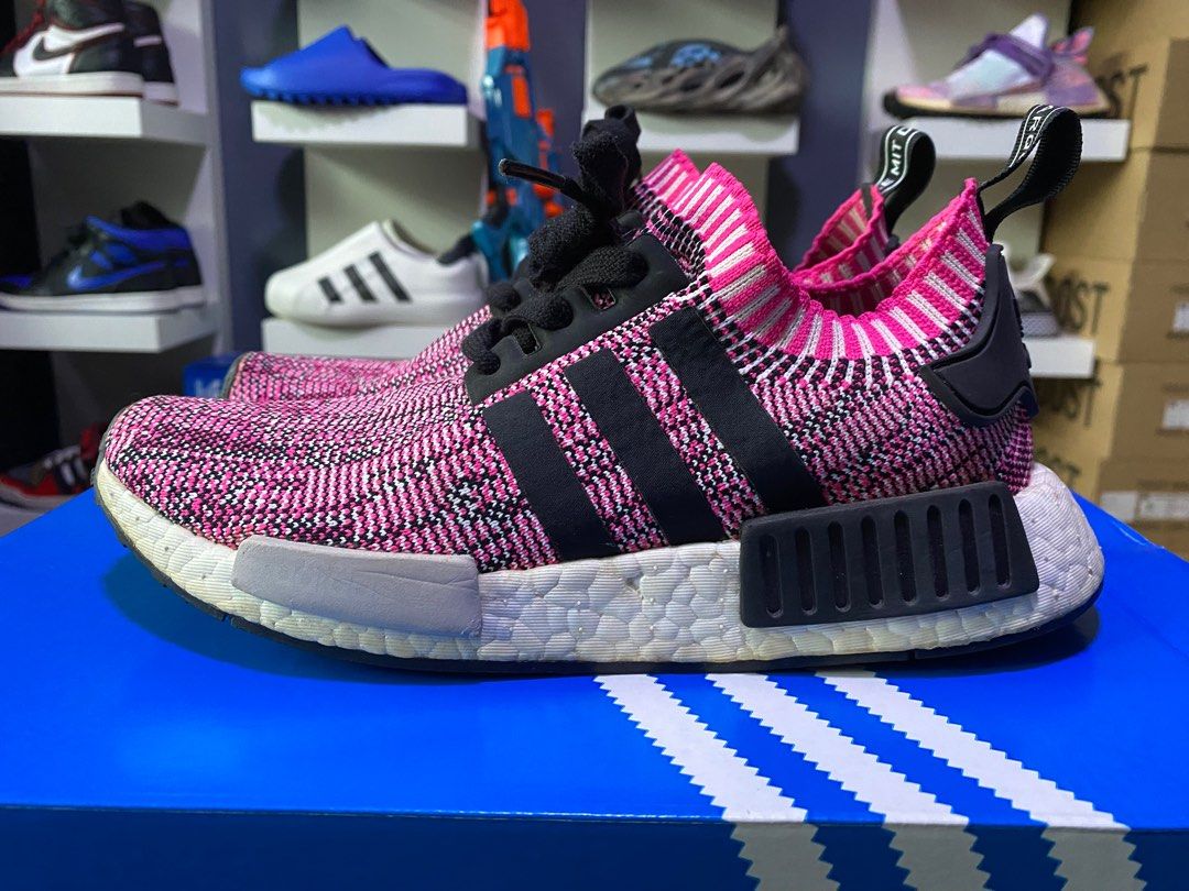 Adidas NMD R1 PK Pink Womens Pair Luxury Sneakers Footwear on Carousell