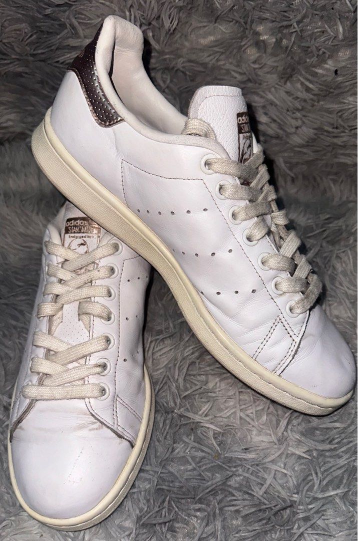 Adidas Women s Stan Smith Copper White Rose Gold BB1434 Women s Fashion Footwear Sneakers on Carousell