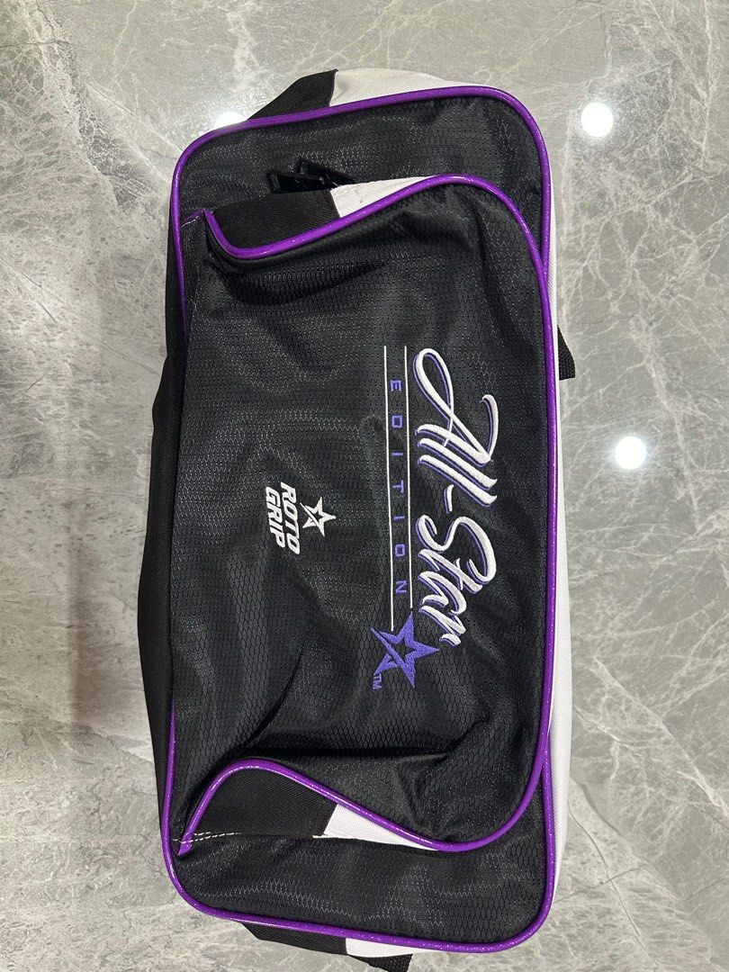 All stars purple two ball bowling bag, Sports Equipment, Sports