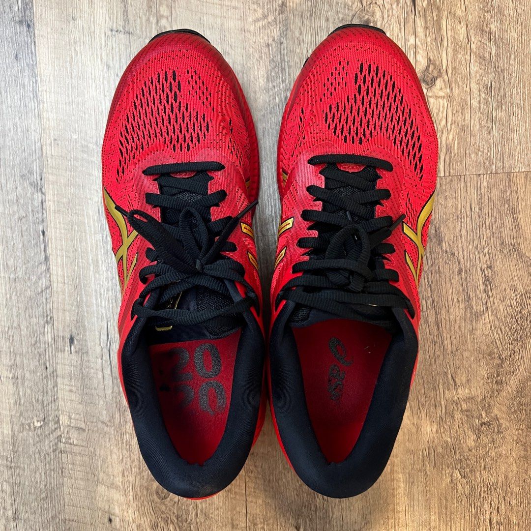 ASICS Gel Kayano 26 Classic Red Pure Gold