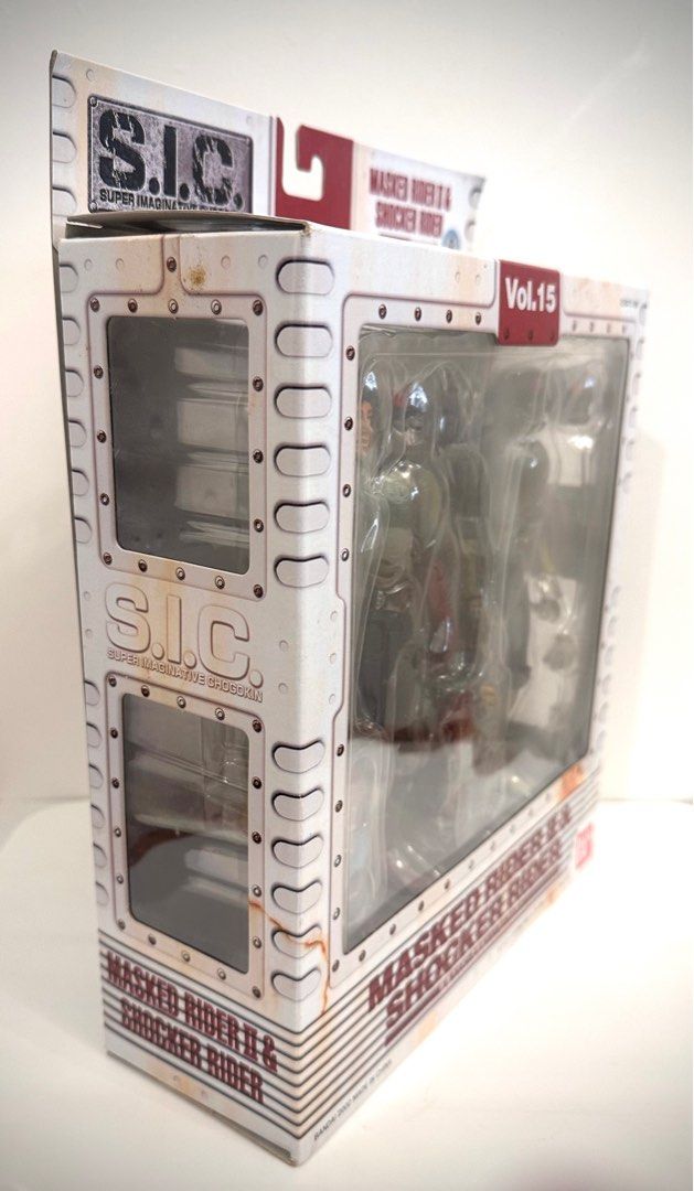 Bandai SIC VOL.15 MASKED RIDER II & SHOCKER RIDER 幪面超人2, 玩具