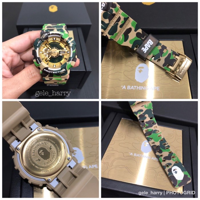Bape x Gshock GA 110AP