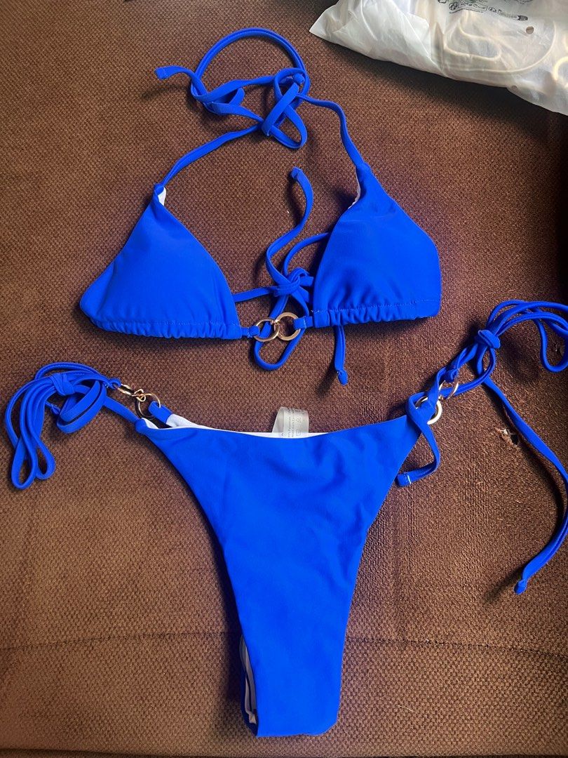 BLUE SHEIN SWIMSUIT (Category: Bikinis & Swimsuits) located in San Pedro. Submitted by ay_declutter (Listing ID 1311939626, Image 2). Description: Used once.