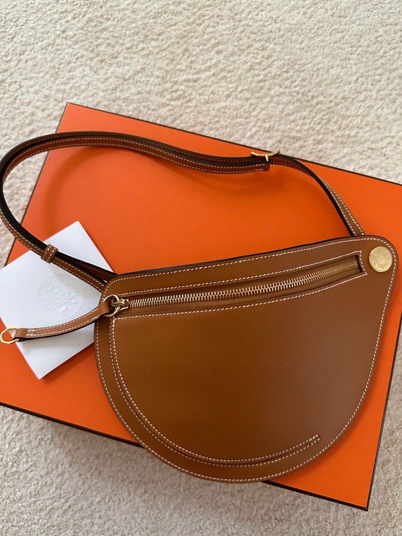 BNIB Hermes Petite Course Saddle Bag