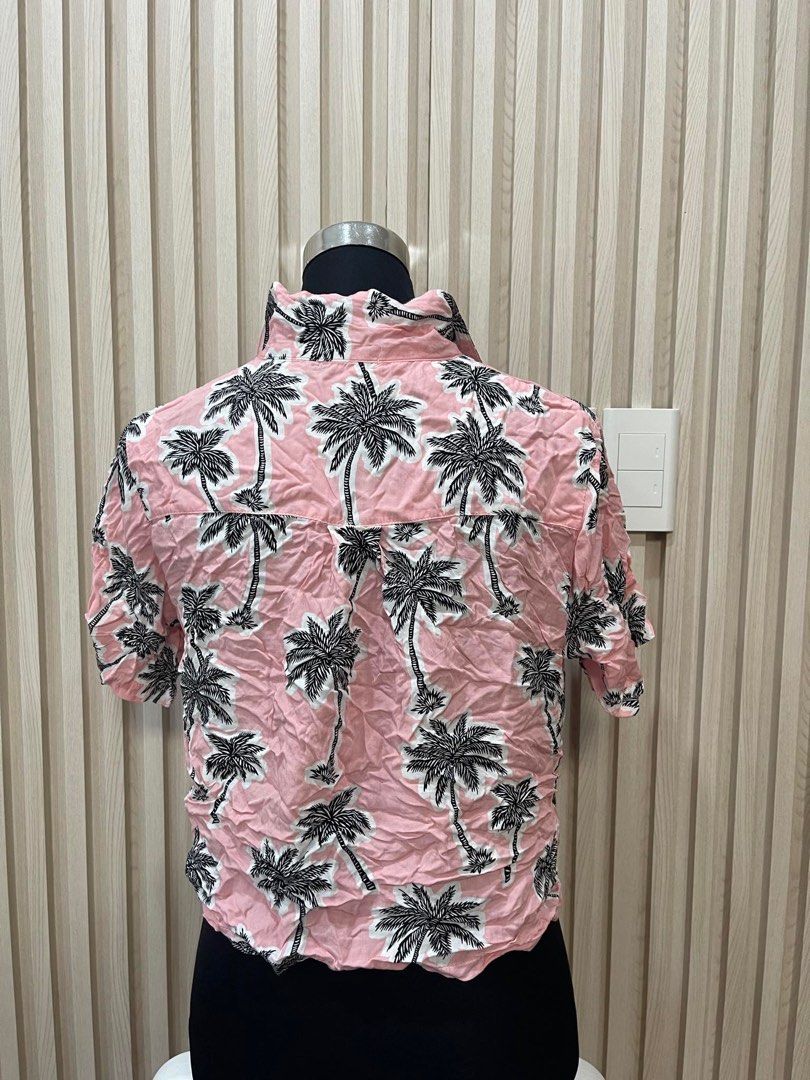 BNY JEANS pink summer polo Women s Fashion Tops Blouses on Carousell