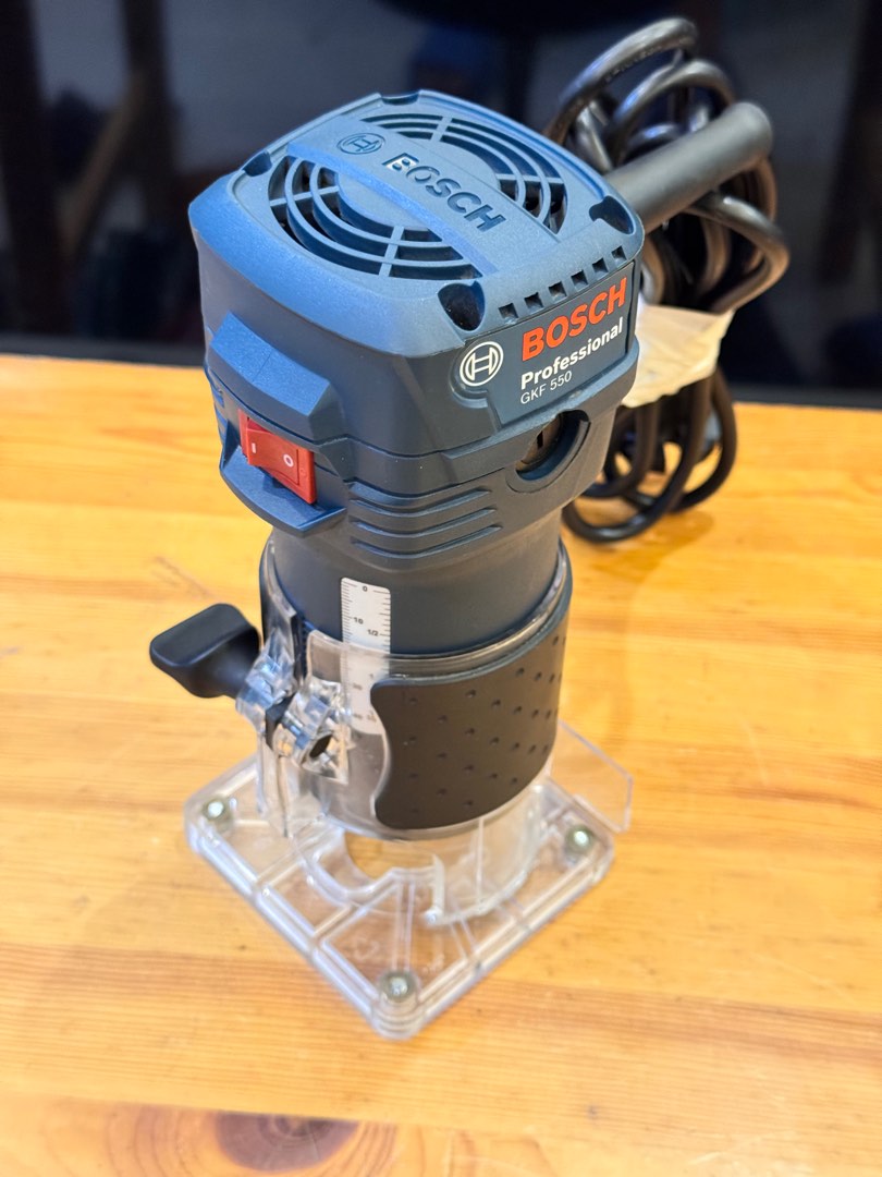 Bosch GKF 550 Palm Router, Commercial & Industrial, Construction Tools ...
