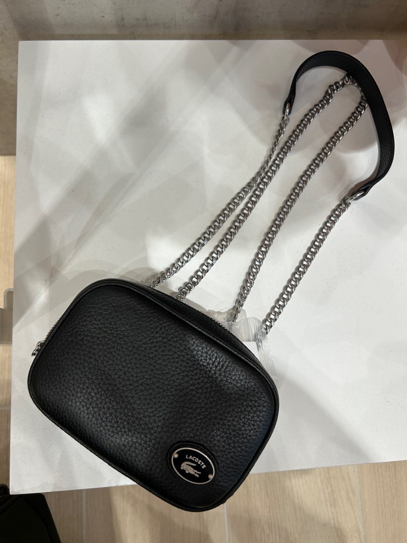 Lacoste genuine leather online