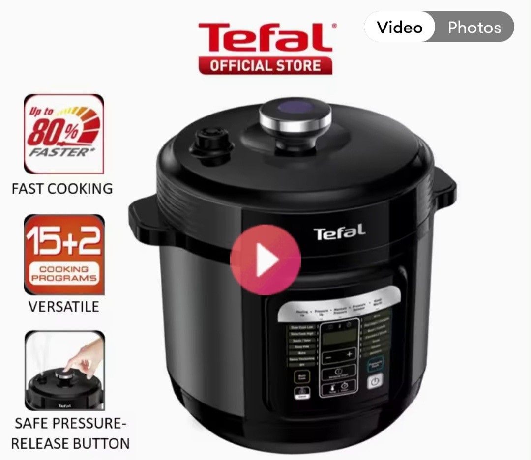 Tefal delicio pressure cooker new arrivals