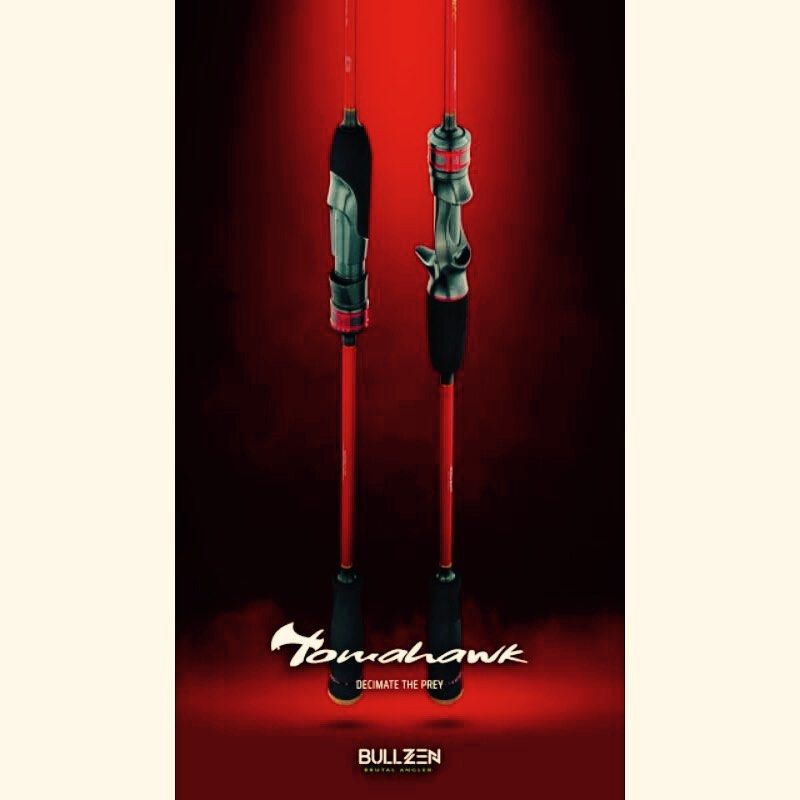 Tomahawk Bullzen Reel Bullzen Tomahawk Brutal Monster Rod, Sports