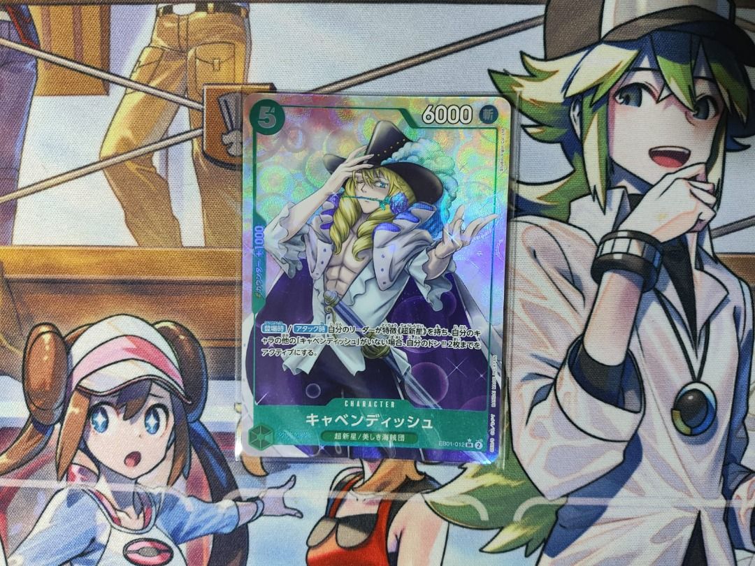 cavendish one piece card game One Piece TCG Cavendish Alternate Art EB01-012 Memorial Collection Eng –  Boomerang Collectables main image 1
