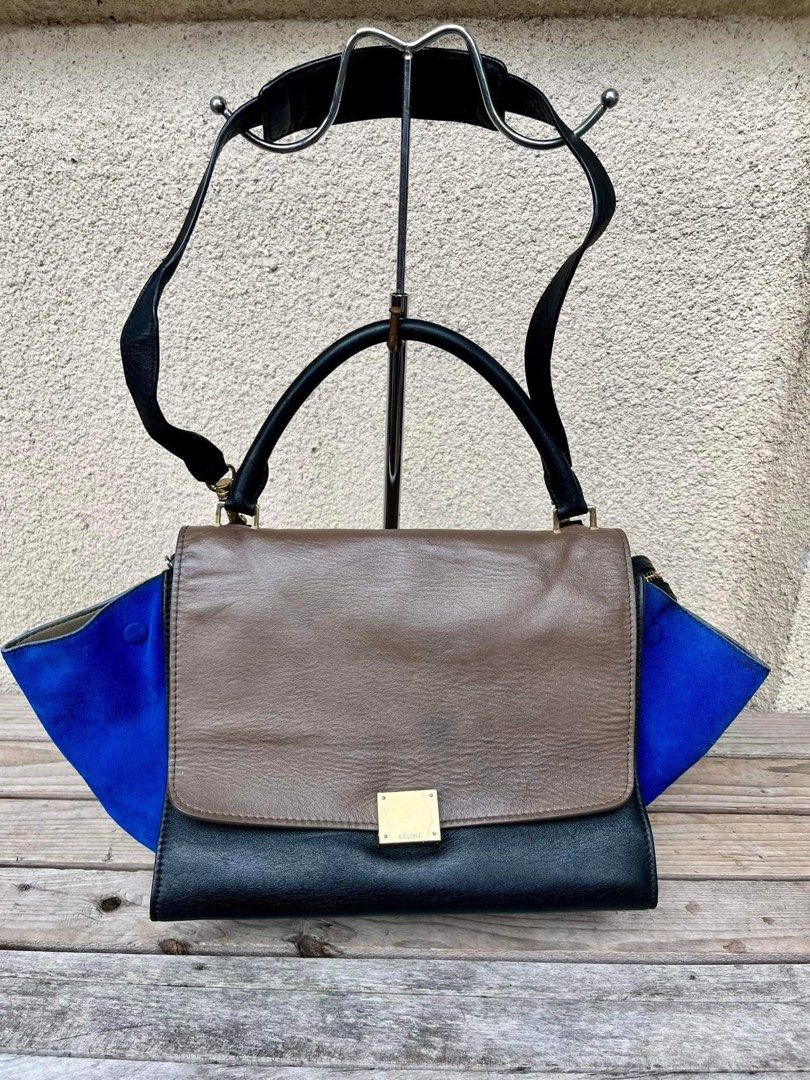 Celine Trapeze (Category: Luxury Bags & Wallets) located in Imus. Submitted by avielicious (Listing ID 1312700087, Image 1). Description: With blue wings.