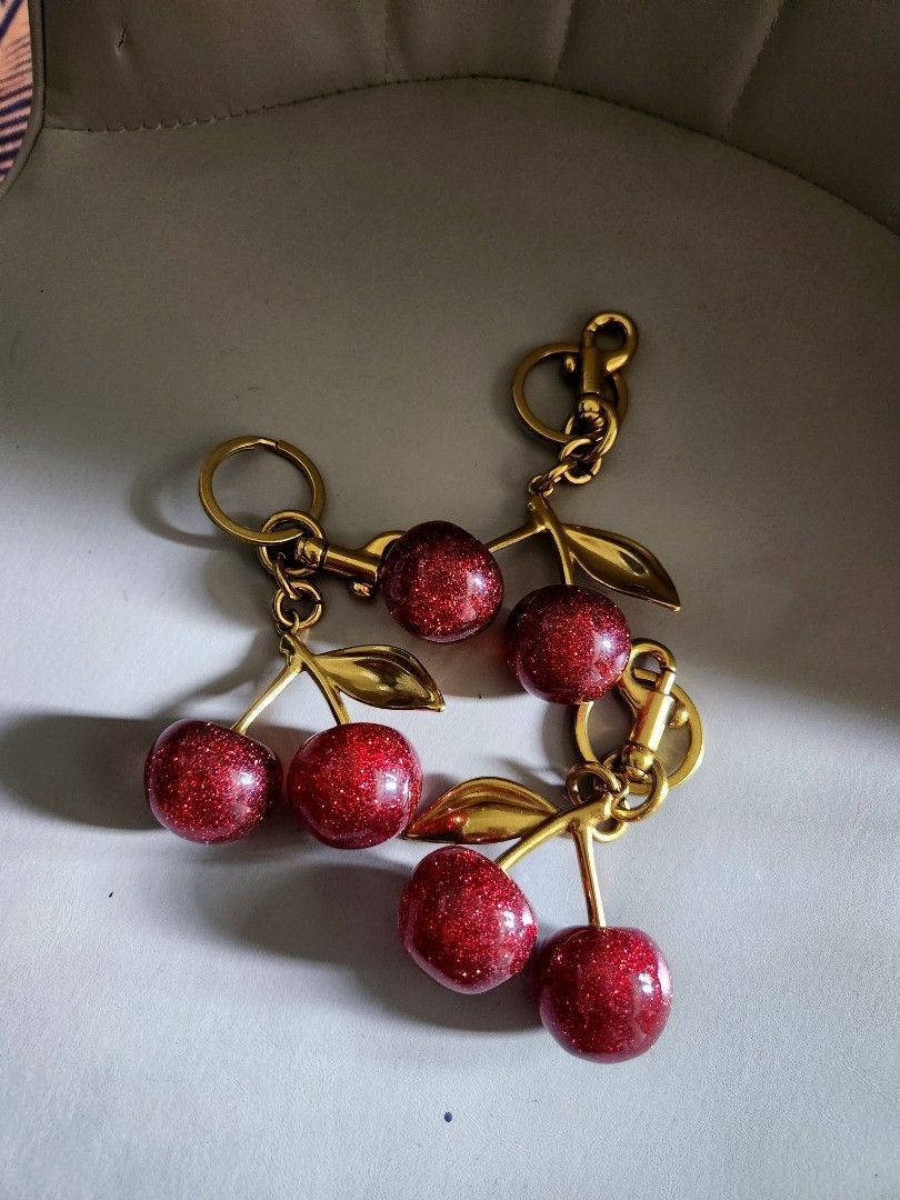 Cherry keychain new arrivals