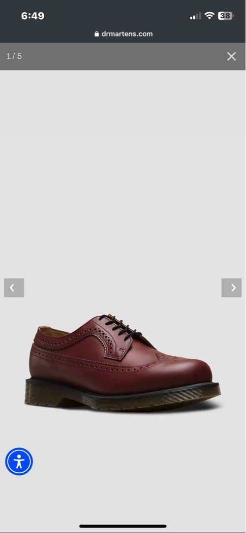 Dr martens 3989 smooth cherry red clearance
