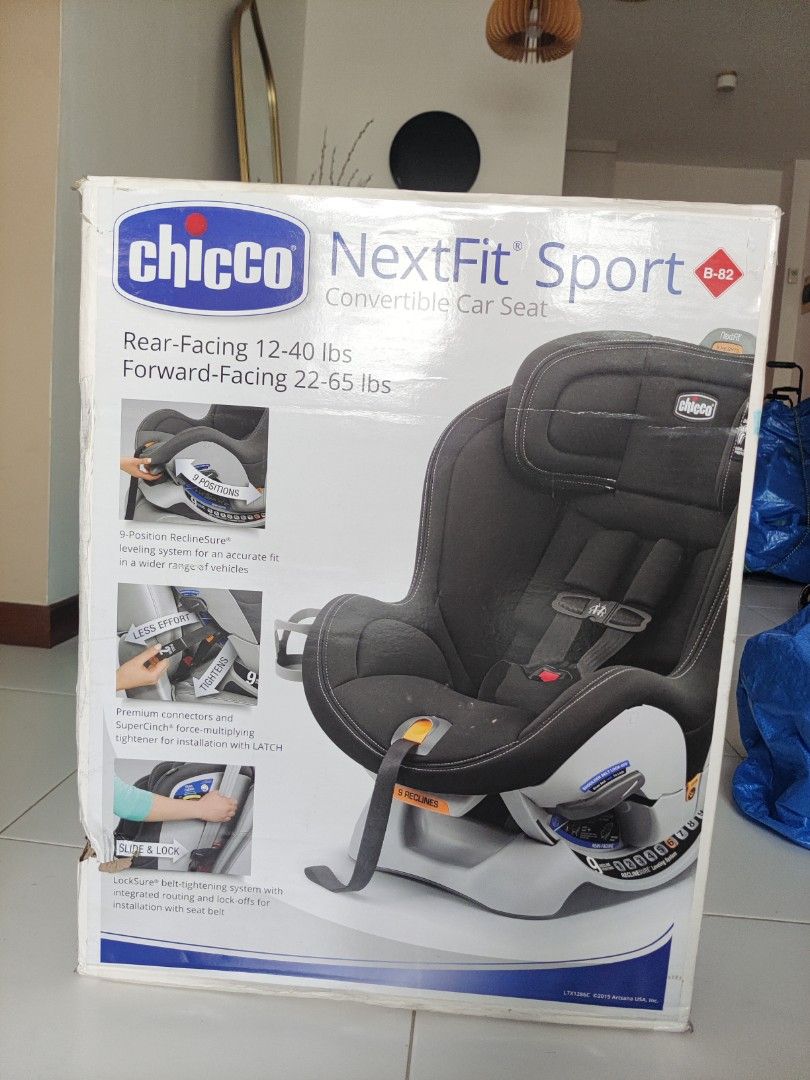 Chicco Nextfit sport B-82 baby car seat, Babies Kids, Going Out