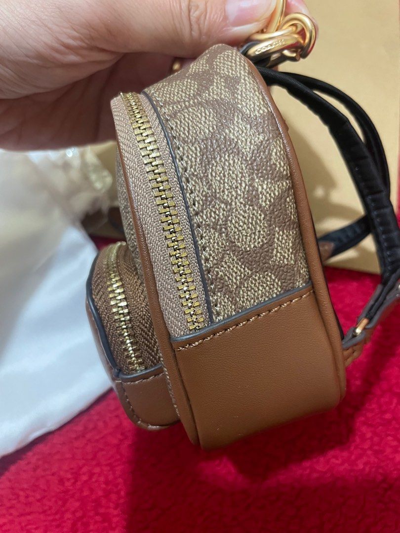 Coach mini backpack keychain online